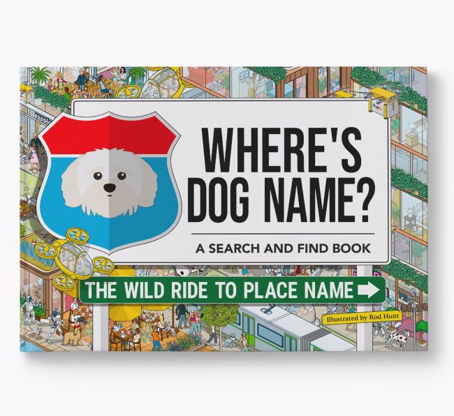 Personalised Shih-poo Book: Where's Shih-poo? Volume 3